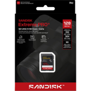 SanDisk SDSDXDE-128G-GN4IN - karta pamięci 128GB, Extreme PRO SD UHS-II V90